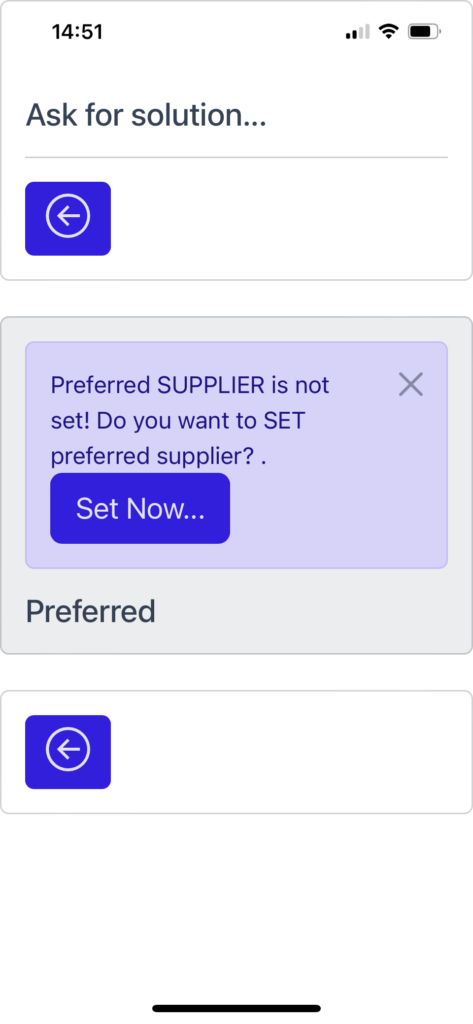 Reminder AI supplier